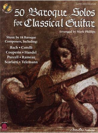 50 Baroque Solos For Classical Guitar