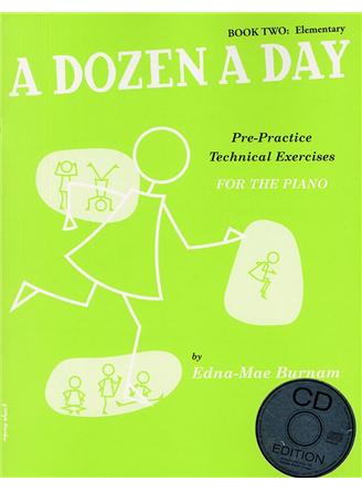 A Dozen A Day: Book Two - Elementary Edition (Book And CD)