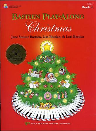 Bastien Play-Along Christmas - Book 1