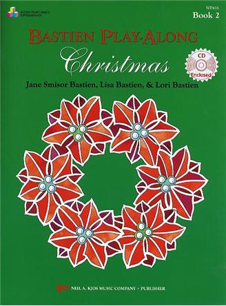 Bastien Play-Along Christmas - Book 2 (Book/CD)