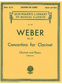 Carl Maria Von Weber: Clarinet Concertino In E Flat Op.26 (Clarinet/Piano)
