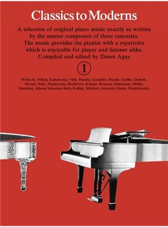 Classics To Moderns 1