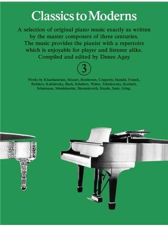 Classics To Moderns 3
