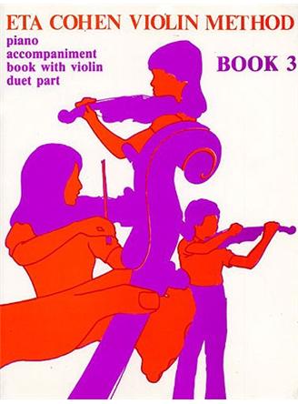 Eta Cohen: Violin Method Book 3 - Piano Accompaniment