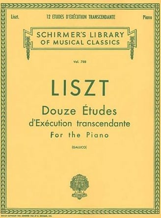 12 Études d'exécution transcendante