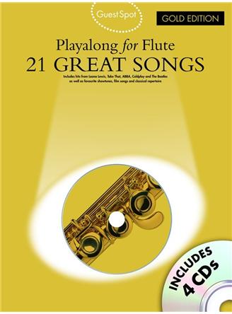 Guest Spot: Playalong For Flute - Gold Edition