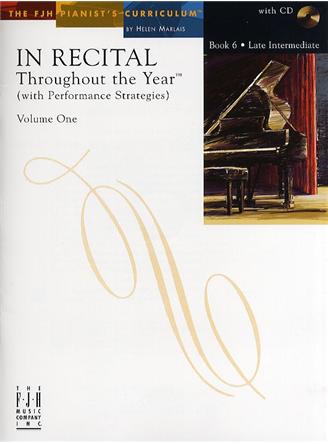 In Recital 1 Part 6 Throughout