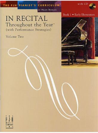 In Recital - Throughout The Year Volume 2- Book 1