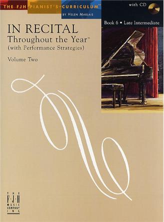 In Recital 2 Part 6 Throughout