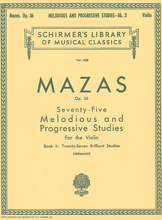 75 Melodious and Progressive Studies, Op. 36