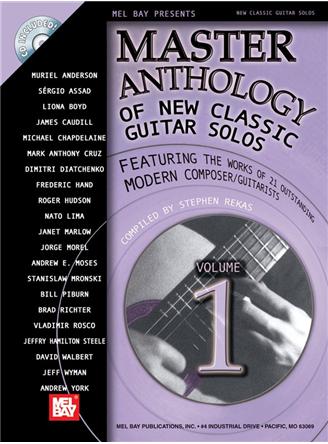 Master Anthology Of New Classic Guitar Solos - Volume 1