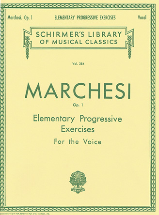 Mathilde Marchesi: Elementary Progressive Exercises Op.1