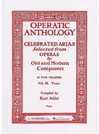 Operatic Anthology Volume III: Tenor