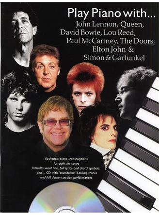 Play Piano With...John Lennon, Queen, David Bowie, Lou Reed, Paul McCartney, The Doors, Elton John And Simon And Garfunkel