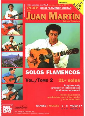 Play Solo Flamenco Guitar With Juan Martin - Volume 2 (Book/CD/DVD)
