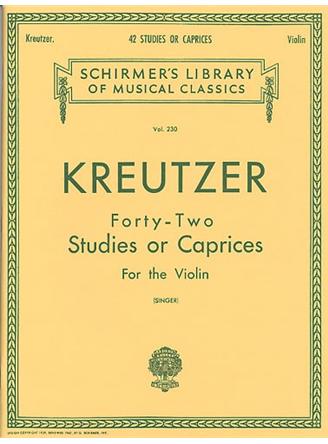 42 Studies or Caprices