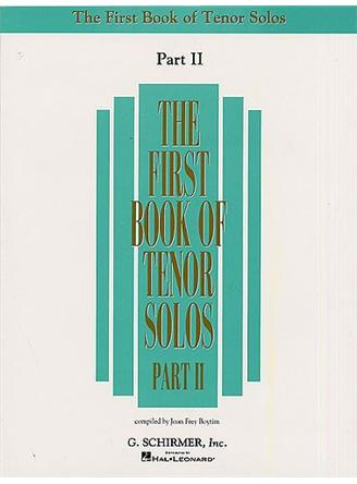 The First Book Of Tenor Solos Part II