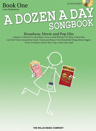 A Dozen A Day Songbook: Piano - Book 1