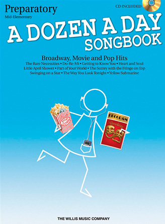 A Dozen A Day Songbook: Piano - Prepatory Book