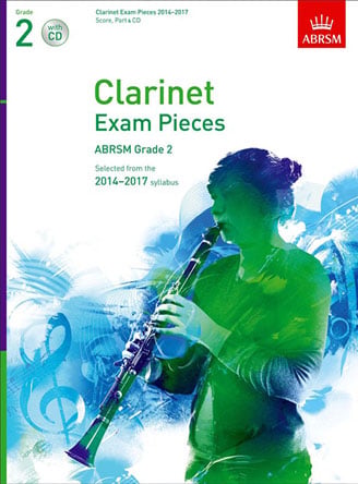 Clarinet Exam Pieces 2014-2017, Grade 2