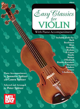 Easy Classics for Violin - With Piano Accompaniment