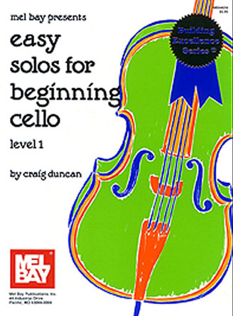 Easy Solos for Beginning Cello - Level 1