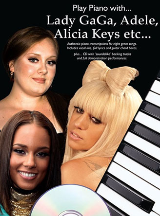Play Piano With... Lady Gaga, Adele, Alicia Keys etc.
