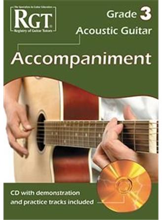 Acoustic Guitar Accompaniment - Grade 3 (Book/CD)