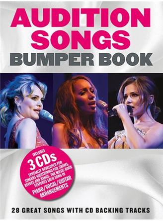 Audition Songs: Bumper Songbook (Book/3CDs)