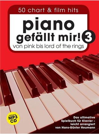 Piano gefällt mir! 50 Chart Und Film Hits: Band 3 mit CD