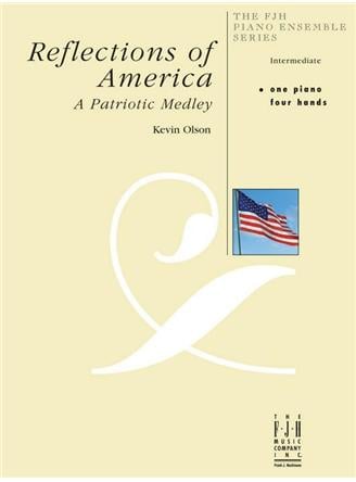 Reflections Of America (One Piano, Four Hands)