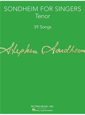 Sondheim for Singers - Tenor Vocal Collection