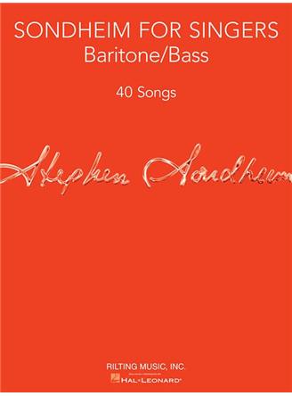 Sondheim for Singers - Baritone/Bass Vocal Collect