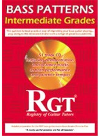 Registry Of Guitar Tutors: Bass Patterns - Intermediate Grades (CD)