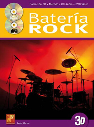 Bateria Rock in 3D