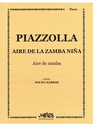 Astor Piazzolla: Aire De Zamba Nina