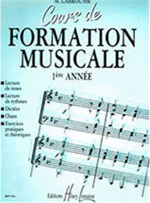 Marguerite Labrousse : Cours De Formation Musicale Vol.1