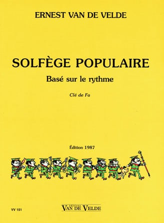 Ernest Van de Velde : Solfège Populaire - Clé de Fa