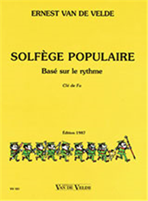 Ernest Van de Velde : Solfège Populaire - Clé de Fa