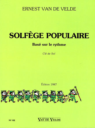Ernest Van de Velde : Solfège Populaire - Clé de Sol
