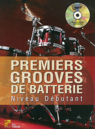 Premiers Grooves De Batterie - Niveau Débutant (Book/CD)
