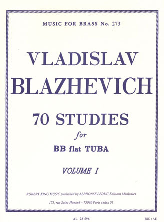 70 Studies for Bb Flat Tuba BC Vol. 1