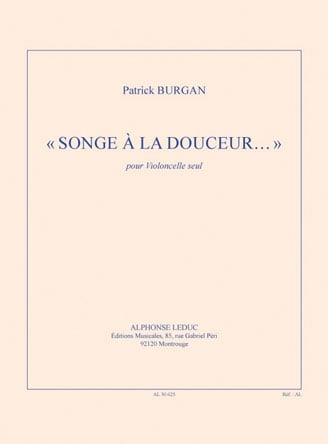 Songe À La Douceur (Cello)