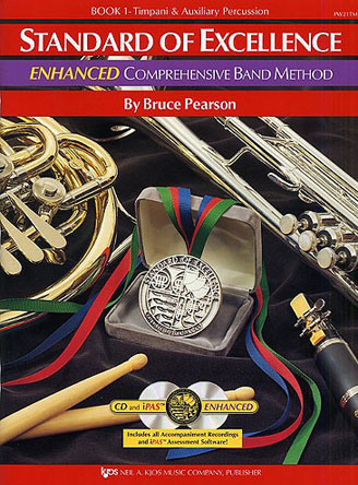 Standard Of Excellence: Timpani & Auxiliary Percussion - Book 1