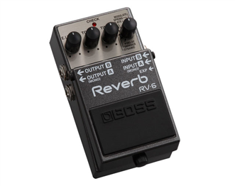 Boss RV6 Reverb Guitar Pedal | Ludimusic