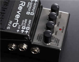 Boss RV6 Reverb Guitar Pedal | Ludimusic
