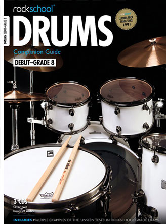 Rockschool: 2012-2018 Drums Companion Guide - Grades Debut-8