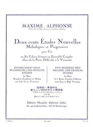 200 Études Nouvelles Mélodiques et Progressives