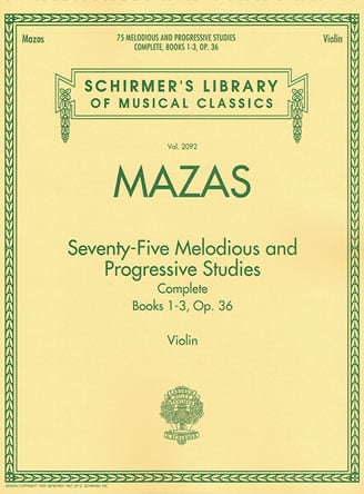 75 Melodious and progressive Studies Complete