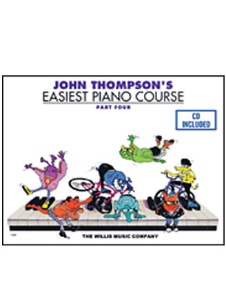 John Thompson's Easiest Piano Course 4 - with CD